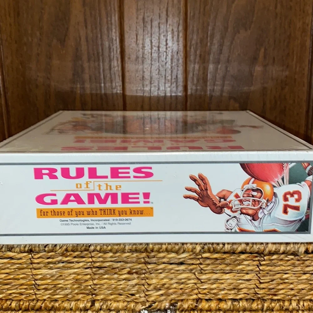 Vintage Board Game, Rules of the Game by Game Technologies Inc., 1995# NWT